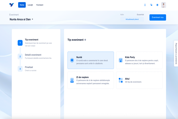 Creează Evenimentul
